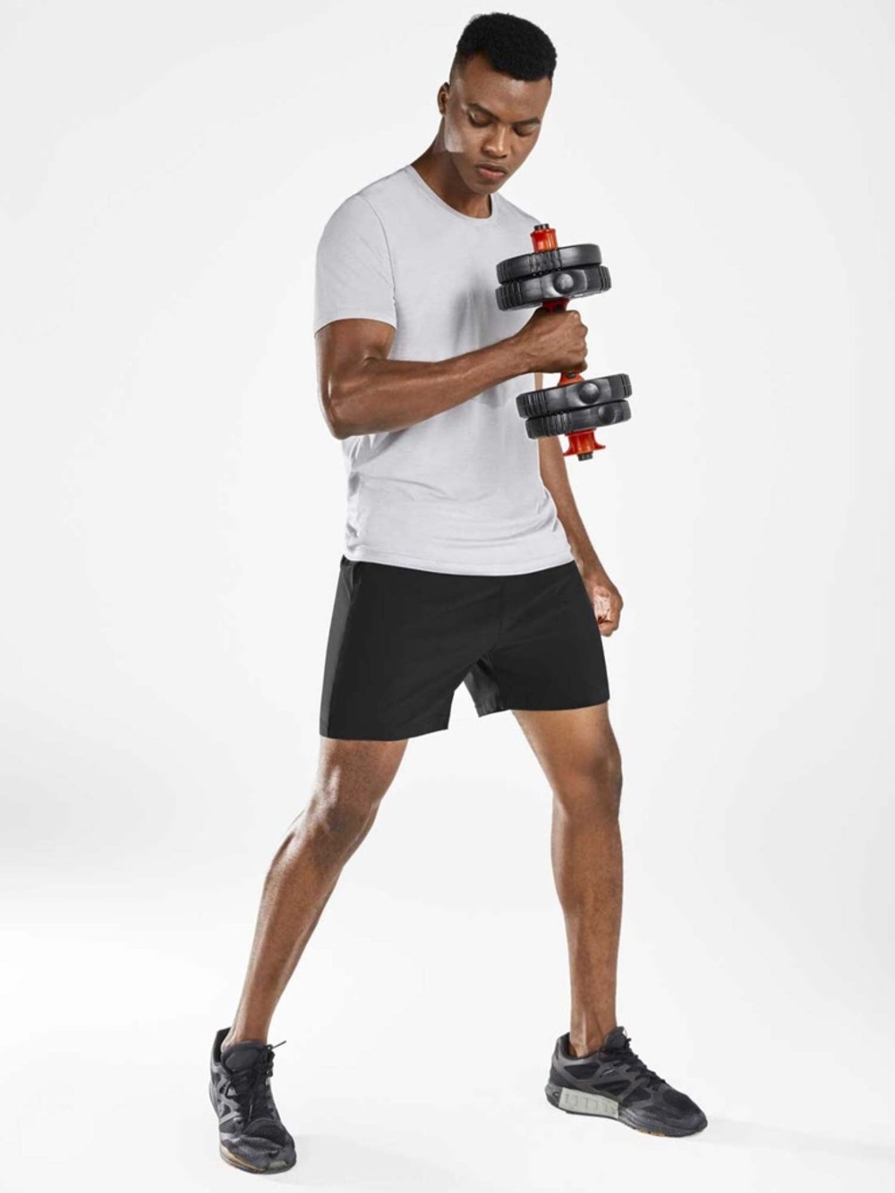 NWT Baleaf Men's 5" Lined Running Athletic Shorts Quick Dry Small